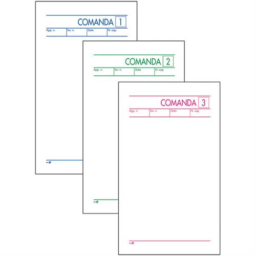 Blocchetti Comanda Ristorante BeMore 512/3 - Triplice Copia, 10 Pezzi, 9.8x16.5 Cm - Foto 5