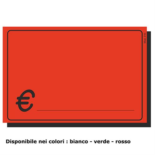 CF.20 SEGNAPREZZI € PVC 10,3x6,8 ROSSO