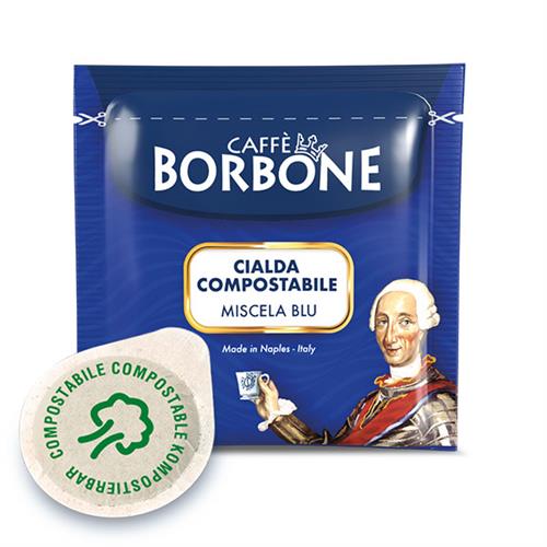 CF.100 CIALDA CAFFE' BORBONE BLU CARTA FILTRO