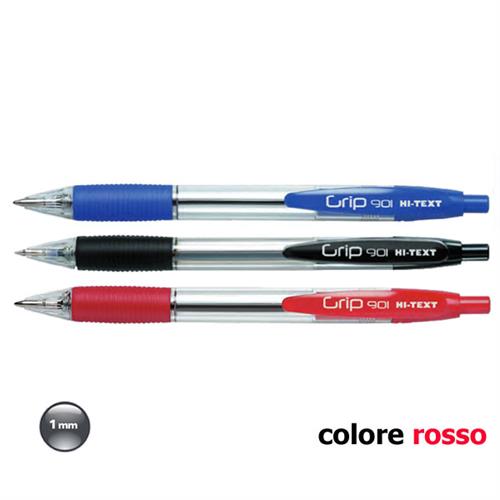 PENNA SCATTO C/GRIP 1mm 901 ROSSA