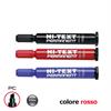 MARKER HI-TEXT 830P PUNTA SCALPELLO 2-5mm ROSSO