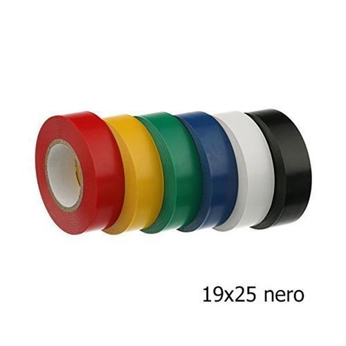 ROTOLO ADESIVO TELATO 19X25 NERO